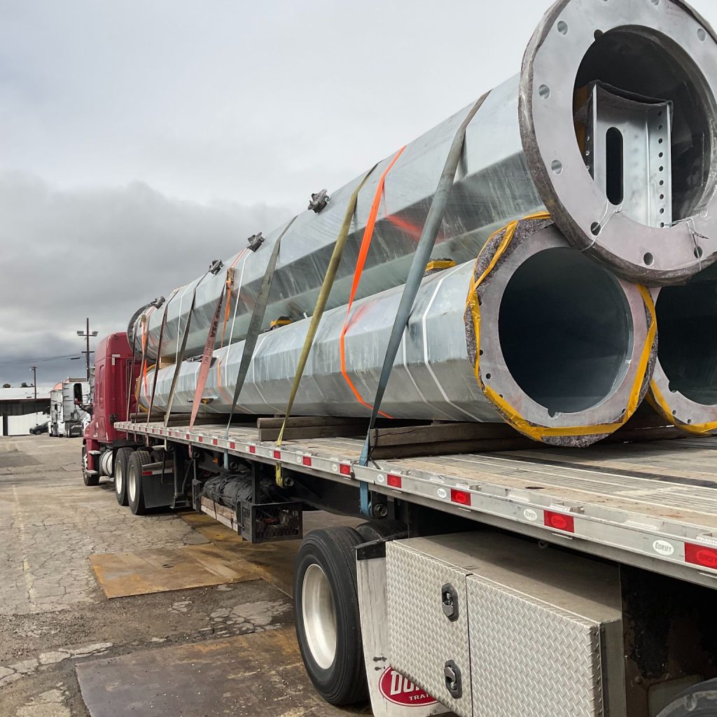 monopole communication tower