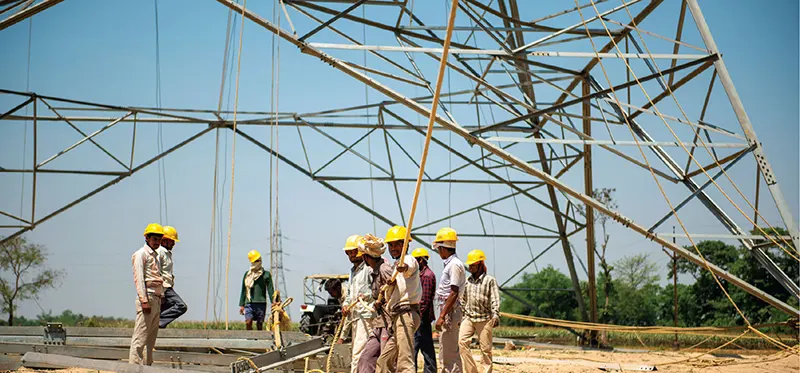 Power Tower Installation