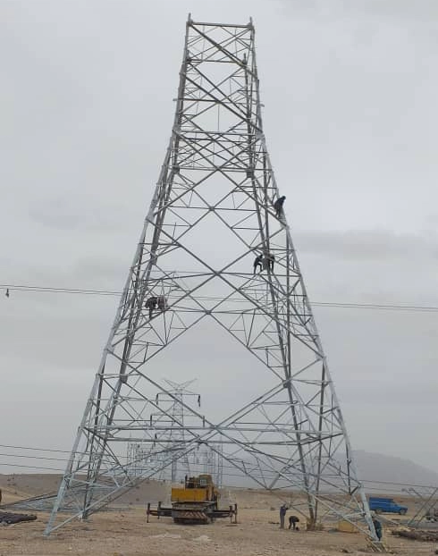 power transmission tower export